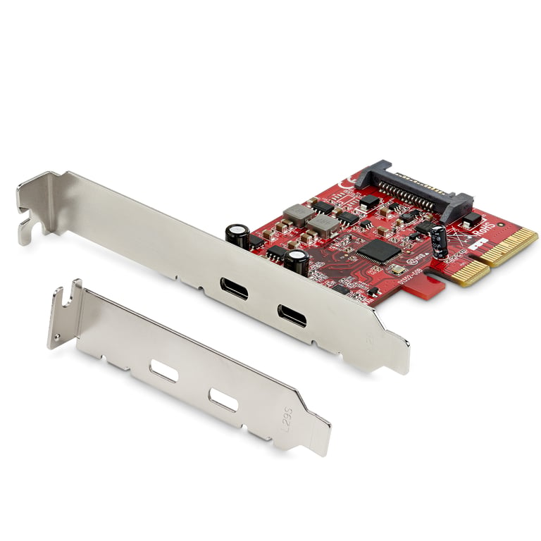 Carte Contrôleur PCI Express StarTech – 2 Ports USB 3.1 Type-C avec UASP - vue 2