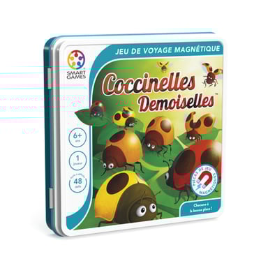 Juego de mesa de lógica SmartGames: Mariquitas - Deducción magnética