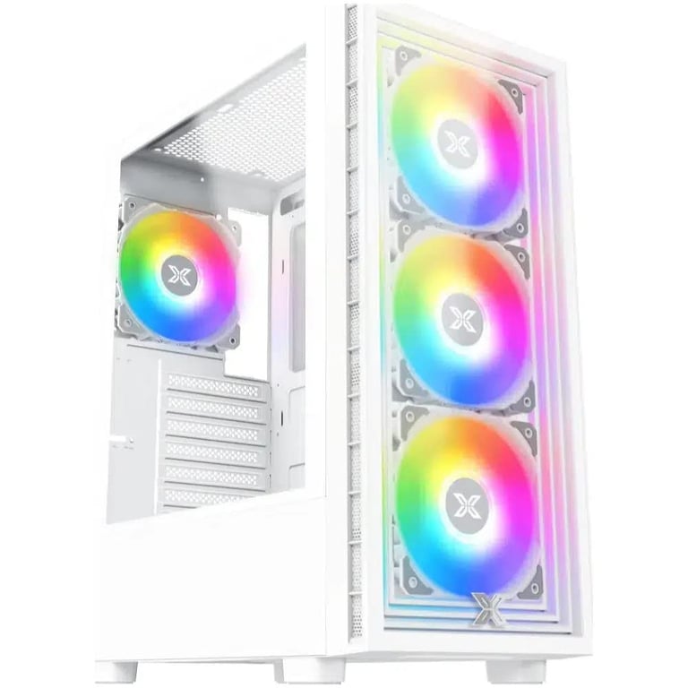 Xigmatek Nom : Boitier Moyen Tour ATX Phantom RGB avec panneaux vitrés Neuf