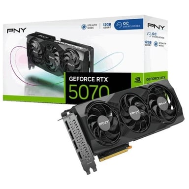 PNY GeForce RTX 5070 OC NVIDIA 12 GB GDDR7
