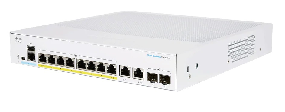 Cisco CBS250 8P E 2G - vue 2