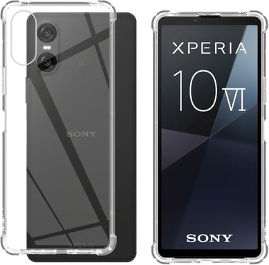 Sony Xperia 10 VI 5G tpu shell a prueba de golpes protección transparente
