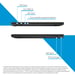 HP 17-cn0016nf Intel® Celeron® N4120 Portátil 43,9 cm (17.3'') HD+ 8 GB DDR4-SDRAM 512 GB SSD Wi-Fi 5 (802.11ac) Windows 11 Home Plata