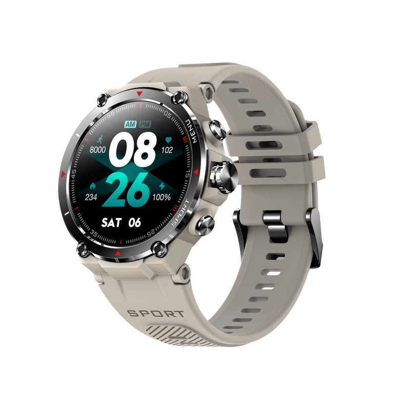 DCU Advance Tecnologic 34157082 smartwatche et montre de sport 3 3 cm 1.3 AMOLED 50 mm Numérique 360 x 360 pixels Écran tactile 4G GPS satellite Neuf - vue 4