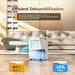 Deumidificatore Solayce PD12R-02EE con Serbatoio Acqua 3.2L, Rumore 35dB e Pannello Touch Intelligente