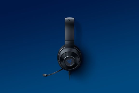 Razer Kraken X Casque Avec fil Arceau Jouer Bluetooth Noir, Bleu