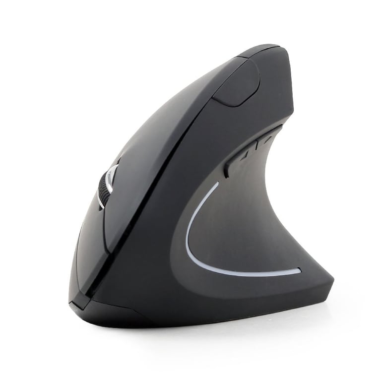 Souris Gembird MUSW-ERGO-01 – Optique Ergonomique Droitier RF Sans Fil 1600 DPI 6 Boutons