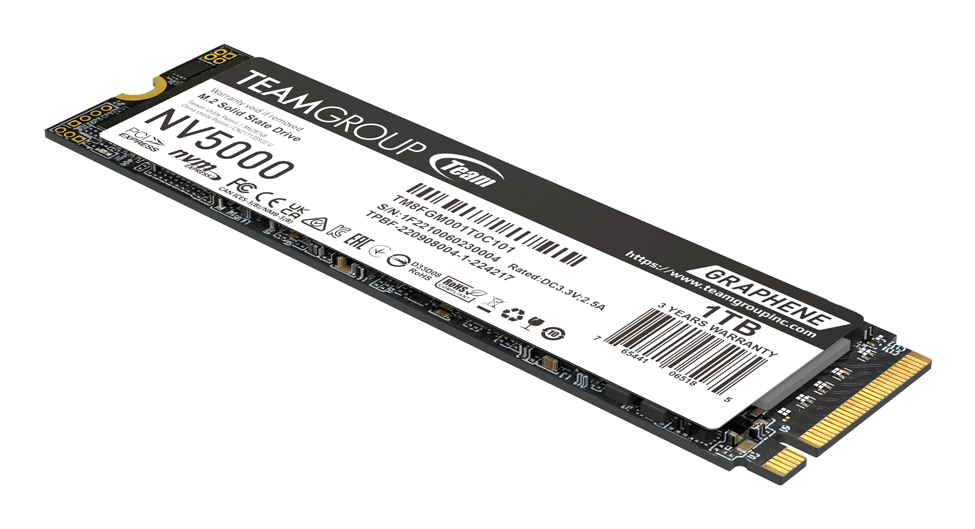 Team Group NV5000 .2 PCI Express 4.0 NVMe 3D NAND Neuf - vue 3