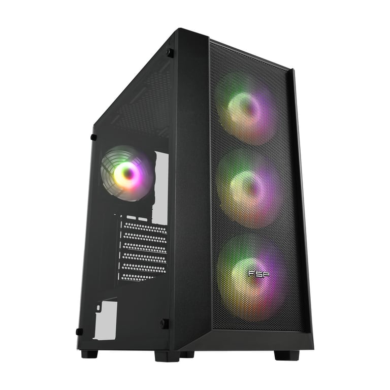 FSP Boitier Moyen Tour ATX FSP CMT218 RGB avec panneau vitré Neuf