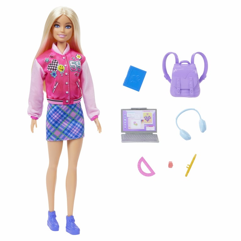 Barbie ¿ Coffret Poupée et Accessoires J'aime 'École - vue 2