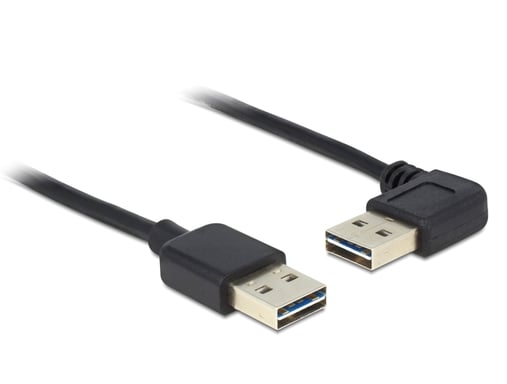 DeLOCK 85176 Cavo USB 0,5 m USB 2.0 USB A Nero