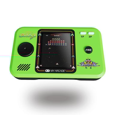 My Arcade - Pocket Player PRO Galaga + Galaxian Bandai-Namco - Mini consola portátil retro