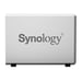 Synology DiskStation DS120j NAS Tower Marvell Armada 3700 88F3720 0,5 Go DDR3L 0 To DiskStation Manager Gris