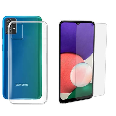 Samsung Galaxy A53 5G coque tpu transparente et vitre