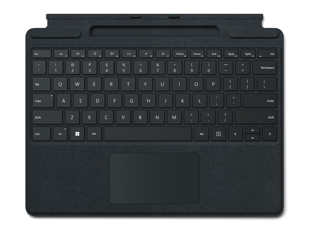 Microsoft Surface Pro Signature Keyboard Qwerty Nordique Microsoft Cover Port Noir - Bon État