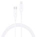 Cavo di ricarica rapida/dati, USB Type-C Lightning, 1 m, bianco
