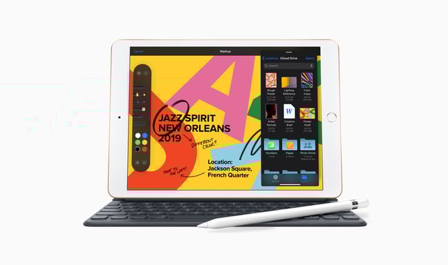 Apple iPad 4G LTE 128 GB 25,9 cm (10,2'') Wi-Fi 5 (802.11ac) iPadOS Oro