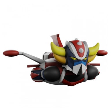 Hucha de plástico Chibi Goldorak: Plato de transporte único