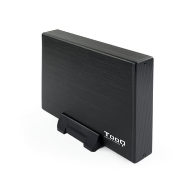 TooQ TQE-3527B Boîtier de disques de stockage Boîtier HDD Noir 3.5''