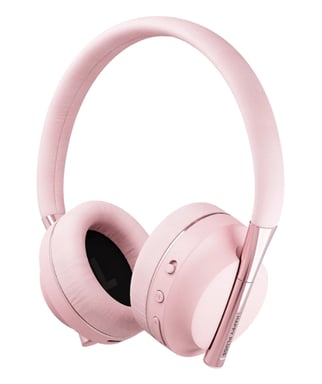 Happy Plugs PLAY Casque Avec fil &sans fil Arceau USB Type-C Bluetooth Rose doré
