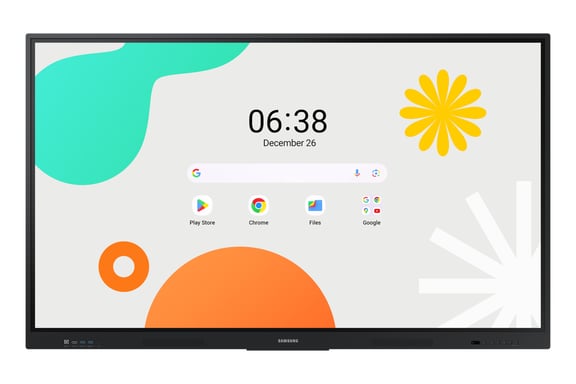 Samsung WA65F pizarra blanca interactiva 165,1 cm (65'') 3840 x 2160 Pixeles Pantalla táctil Negro