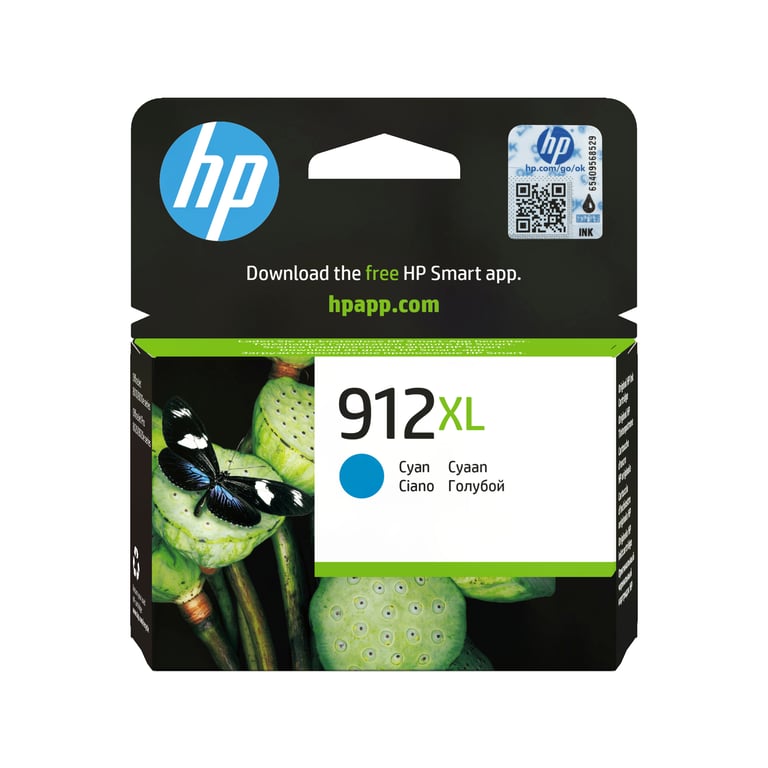 HP 912XL - 8,5 ml - de alto rendimiento - cian - original - cartucho de tinta - para Officejet 80XX, Officejet Pro 80XX - Nuevo