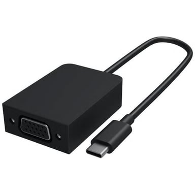 Microsoft HFT-00003 Adaptador gráfico USB Negro
