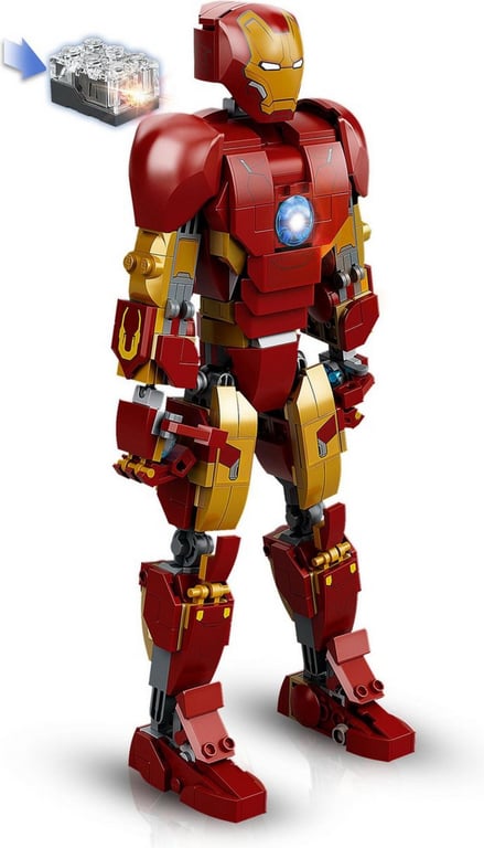 LEGO 76206 'armure Articulée d'Iron Man - vue 3