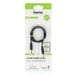 Hama Flexi-Slim câble audio 0,75 m 3,5mm Noir