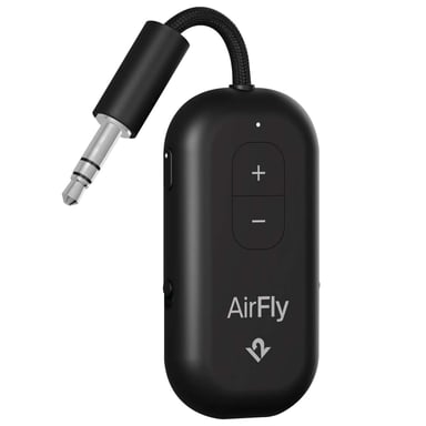 Transmetteur Audio Bluetooth AirFly Pro 2 avec Jack 3.5mm Autonomie 25h Noir