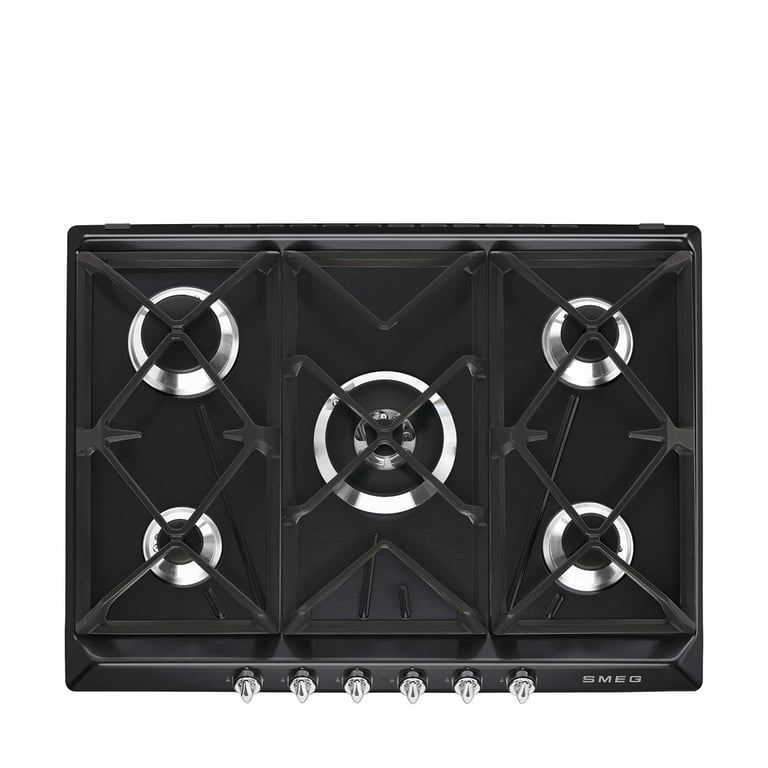 Plaque De Cuisson À Gaz Smeg SR975NGH – 5 Foyers, 70 cm, Brûleur Ultra-Rapide - vue 2
