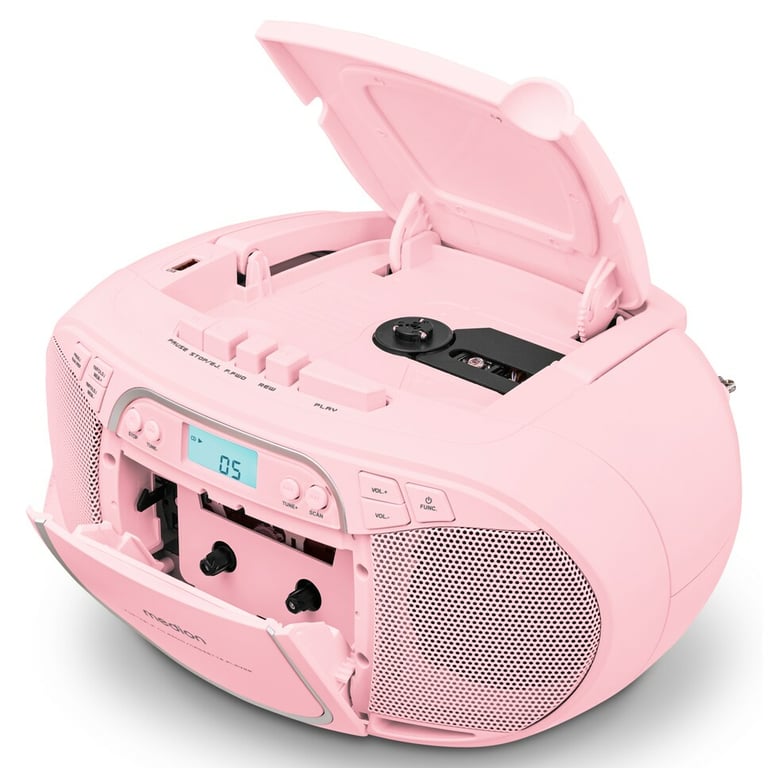 Medion CD - FM - 2x2,2W RMS Rose - vue 2