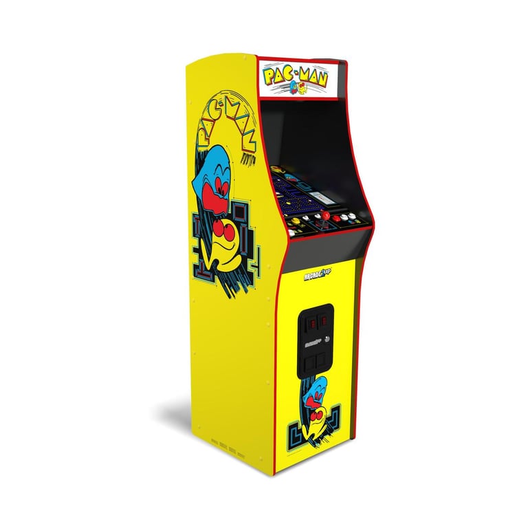 Borne de jeux d'arcade verticale Arcade1Up Pac Man Deluxe Neuf