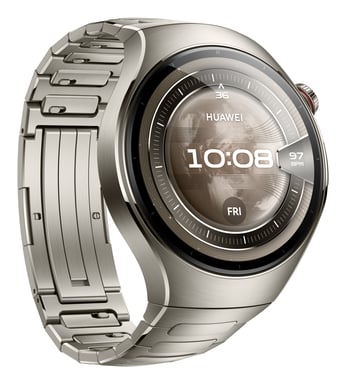 Huawei WATCH 5 3,81 cm (1.5'') AMOLED 46 mm Digital 466 x 466 Pixeles Pantalla táctil Plata Wifi GPS (satélite)