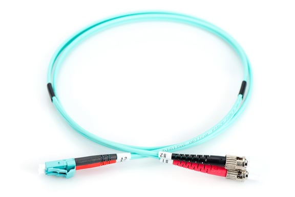 Cavo patch in fibra ottica multimodale DIGITUS OM 3, LC/ST