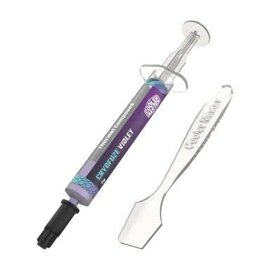 Cooler Master Cryofuze Violet, dissipatore combinato Pasta termica 12,6 W/m-K 8 g