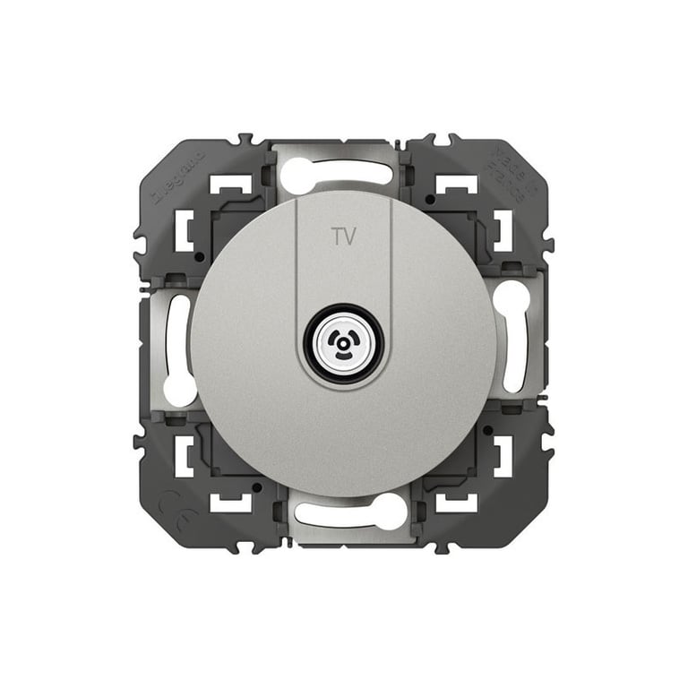 Legrand Prise tv simple alu composable Dooxie