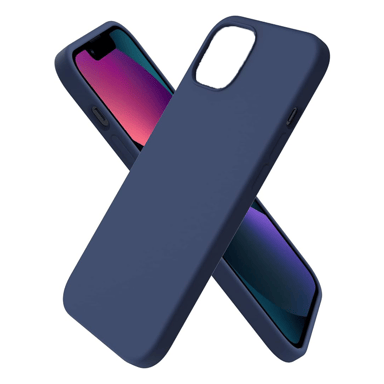 JAYM - Coque Silicone Bleu pour [ Galaxy A17 ] - 100% Silicone et Microfibre - Renforcée et Ultra Doux