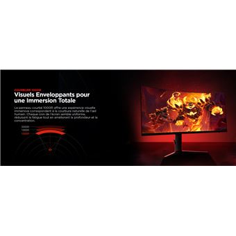 Gaming G3441VC 34 incurvé 180 Hz WQHD - vue 5