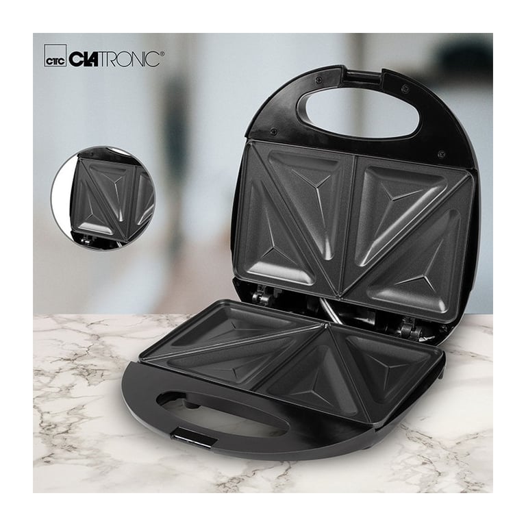 Appareil à Sandwich et Croque Monsieur Clatronic ST 3477 - vue 6