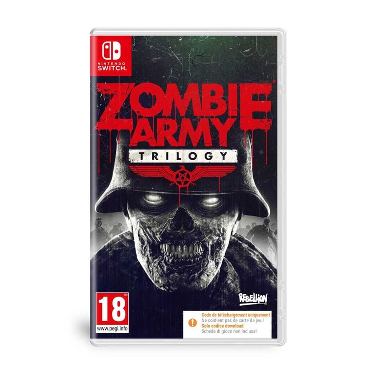 Zombie Army Trilogy Code in a box Nintendo Switch - vue 9