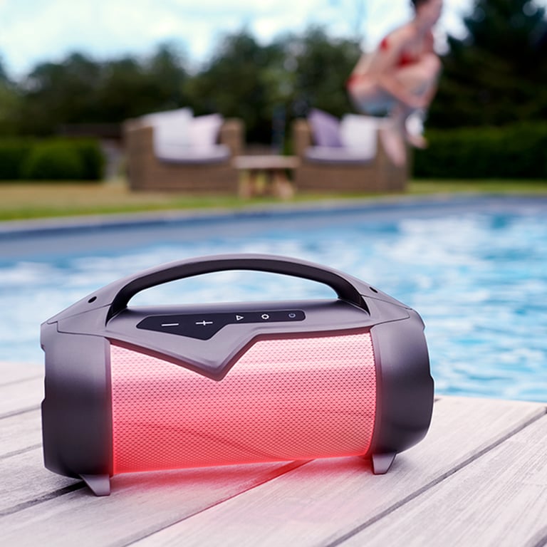 BIGBEN PARTYBTIPLITE Enceinte Bluetooth USB SD AUX IN 30cm IPX54 Outdoor - vue 3