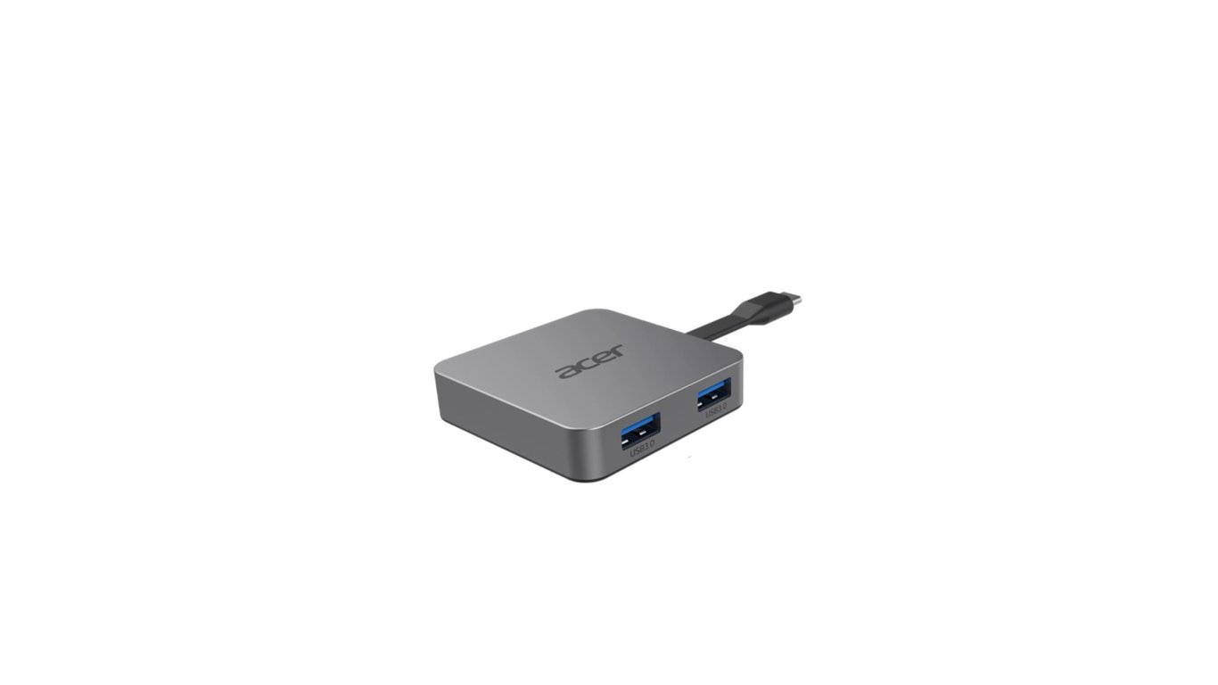 Acer 4 in 1 Type C Portable Mini Dock Station d'accueil USB C HDMI