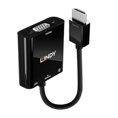 Lindy Convertisseur HDMI vers VGA et audio - Neuf