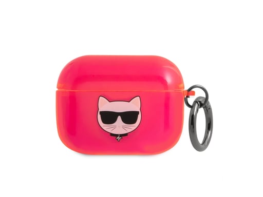 Cover per AirPods Pro Choupette traslucida in silicone