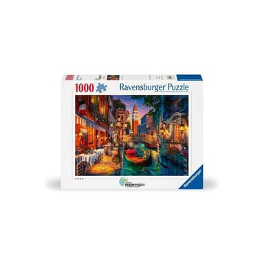 Puzzle 1000 piezas: Crucero por los canales de Venecia
