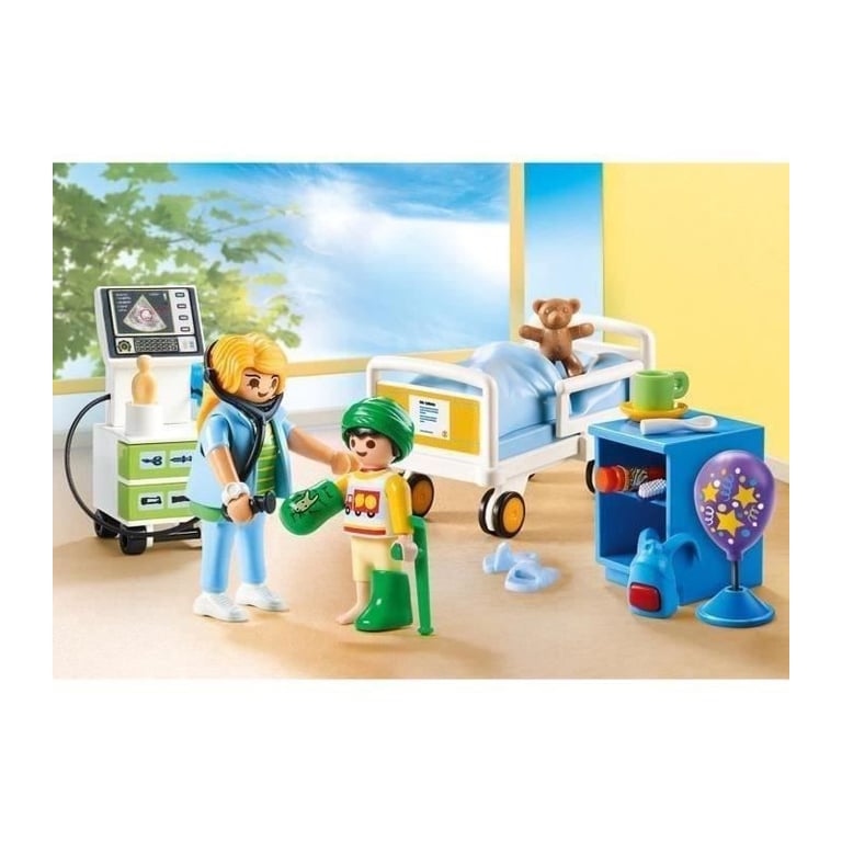 PLAYMOBIL 70192 - Chambre dhopital pour enfant - Neuf