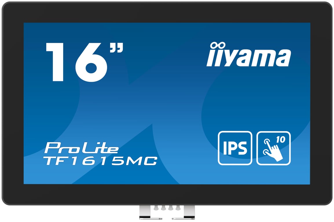 iiyama ProLite TF1615MC B1 écran plat de PC 39 6 cm 15.6 1920 x 1080 pixels Full HD Écran tactile Neuf - vue 1