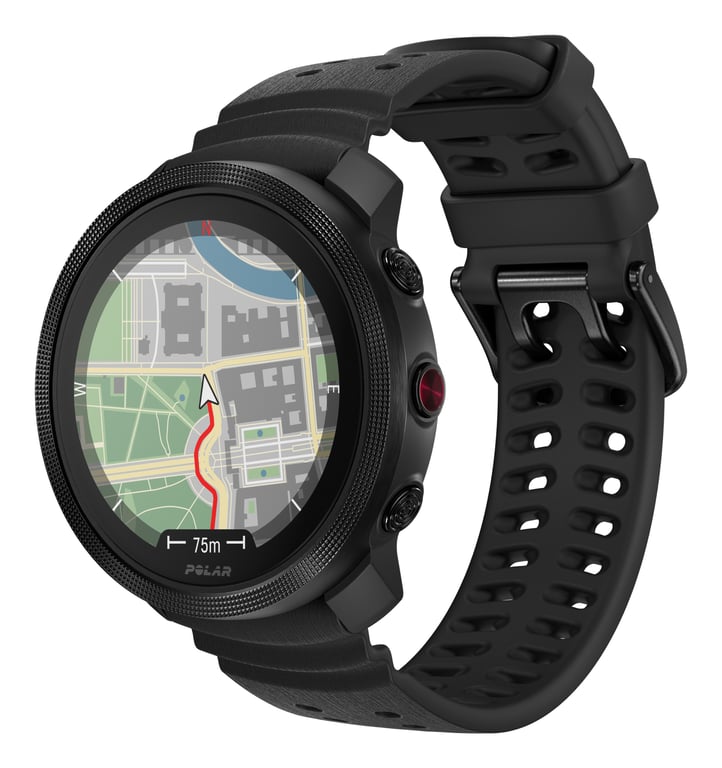 Montre connectée Polar Vantage M3 44 mm Bluetooth avec bracelet silicone - vue 8