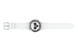 Galaxy Watch4 Classic 42mm Caja Plateada - Super AMOLED - Bluetooth - Pulsera Deportiva Blanca